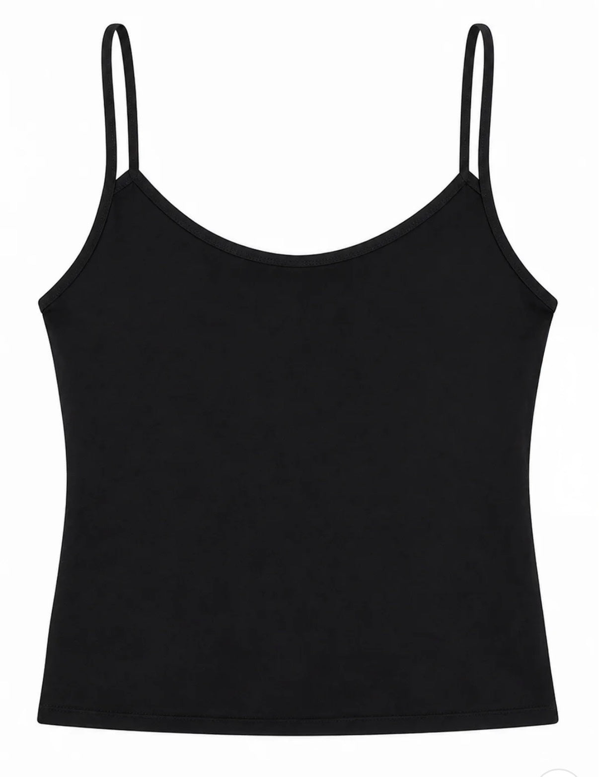 Katie J black satin cami