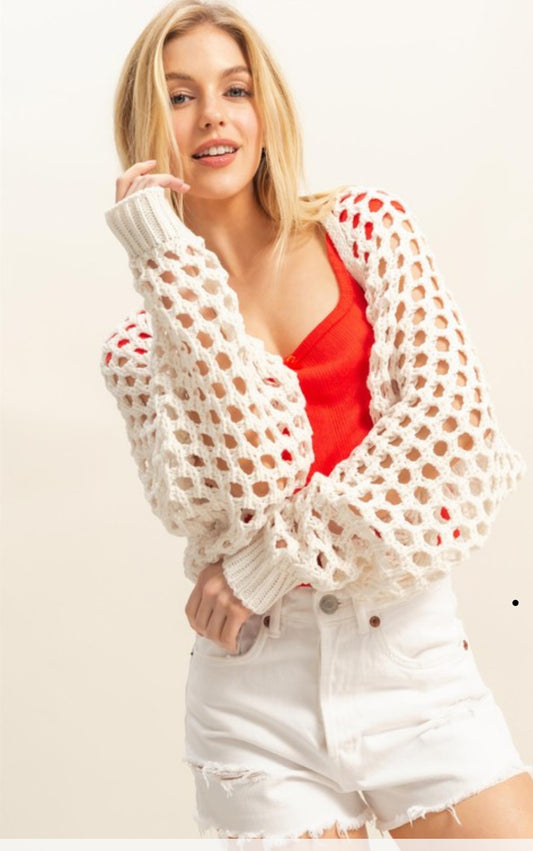 Crochet cardigan