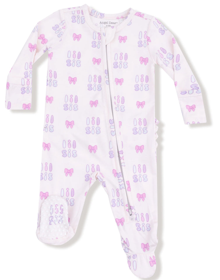 Angel Dear Lil Sis footie