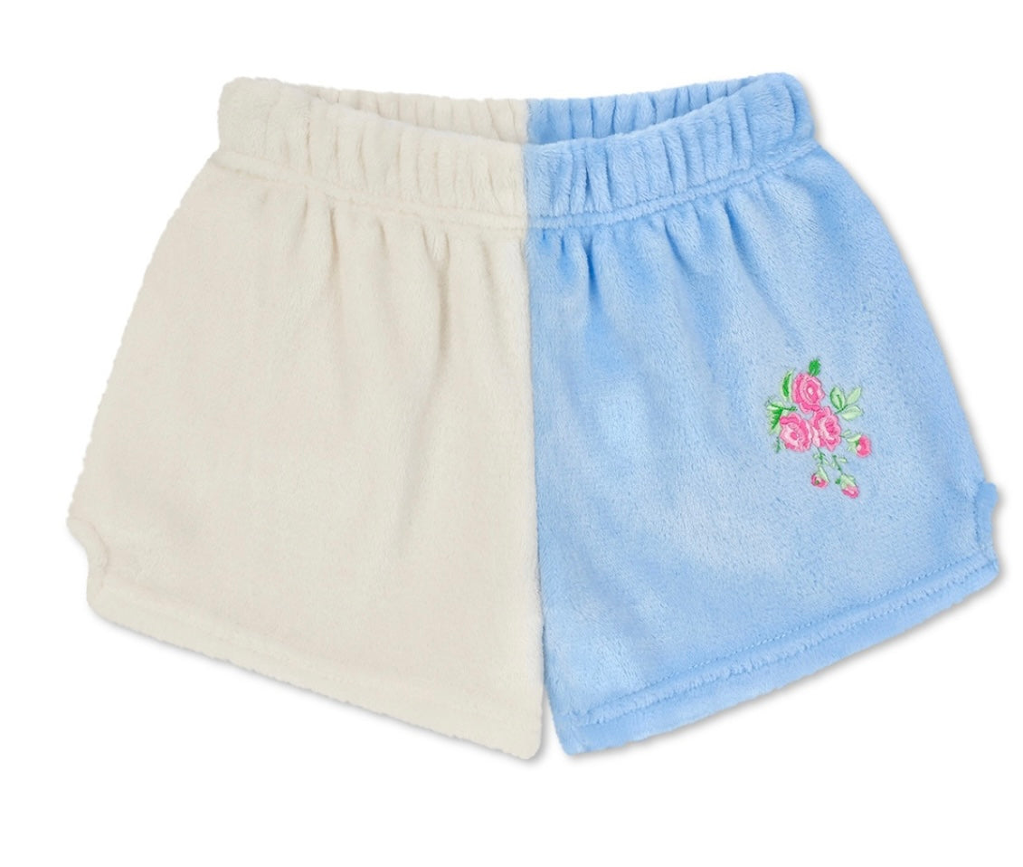 Ditsy Color Block Shorts