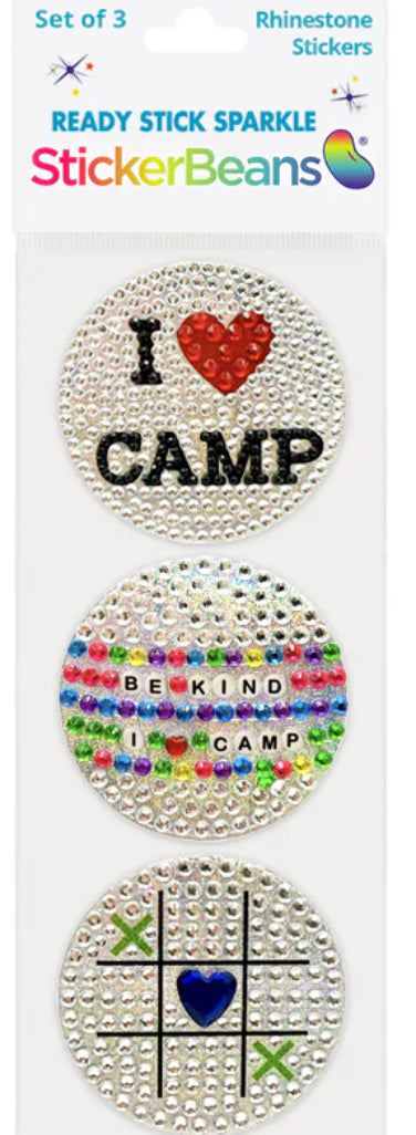Sticker beans 3 pack camp