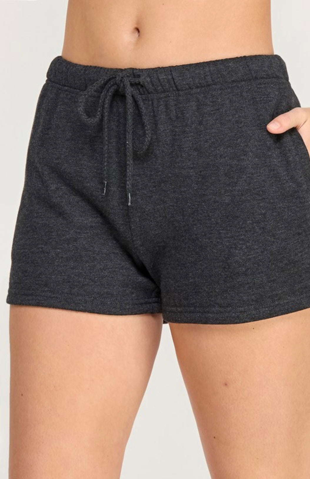 Mkk basic fleece shorts with pockets
