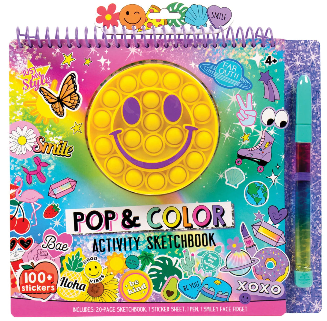 Pop and Color Activity Sketchbook