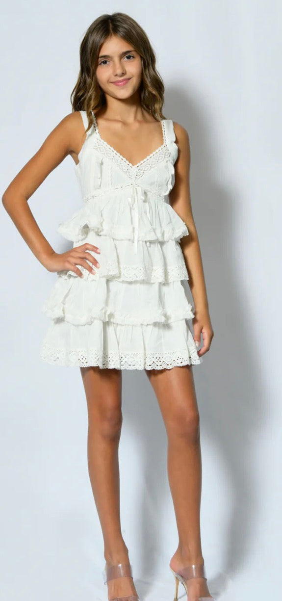 White Ilyanna Dress