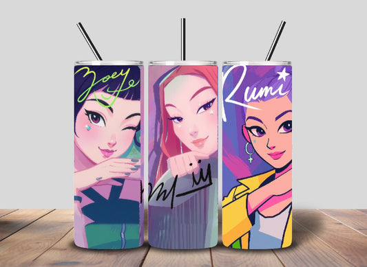 K-Pop Demon Hunters Tumbler