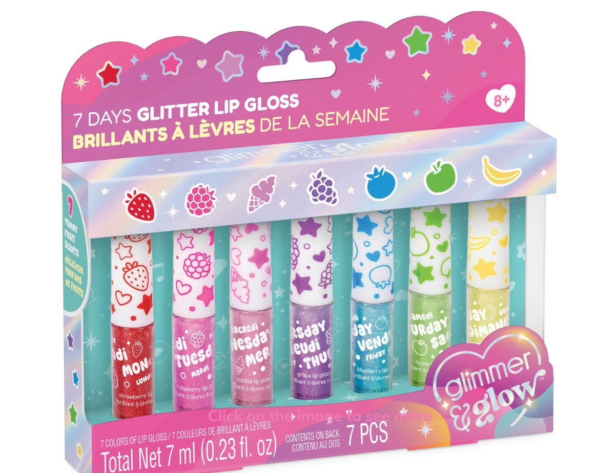 7 Days Glitter Lip Gloss