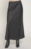High Waist Satin Skirt
