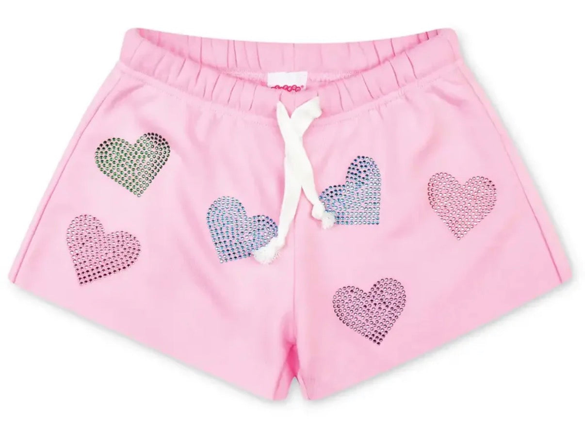 Sparkling Hearts Sweat shorts