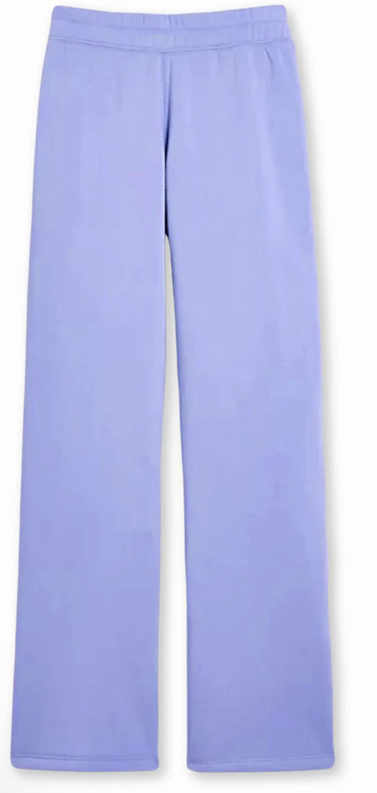 Dylan Lavender wide leg sweatpant