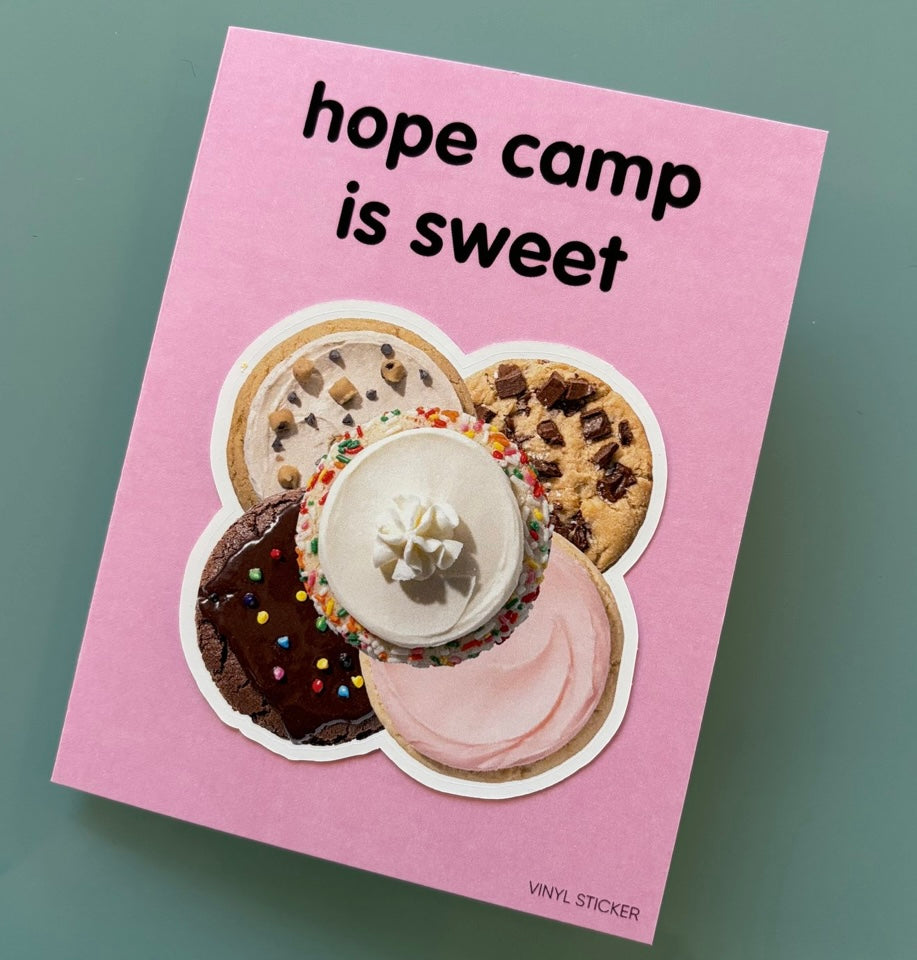 Camp Sticker Note Cards