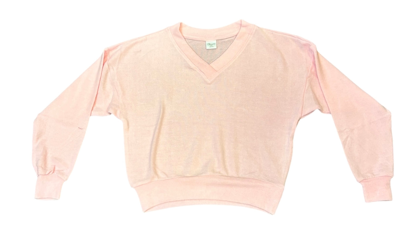 Cuddle Soft V Neck Sweatshirt