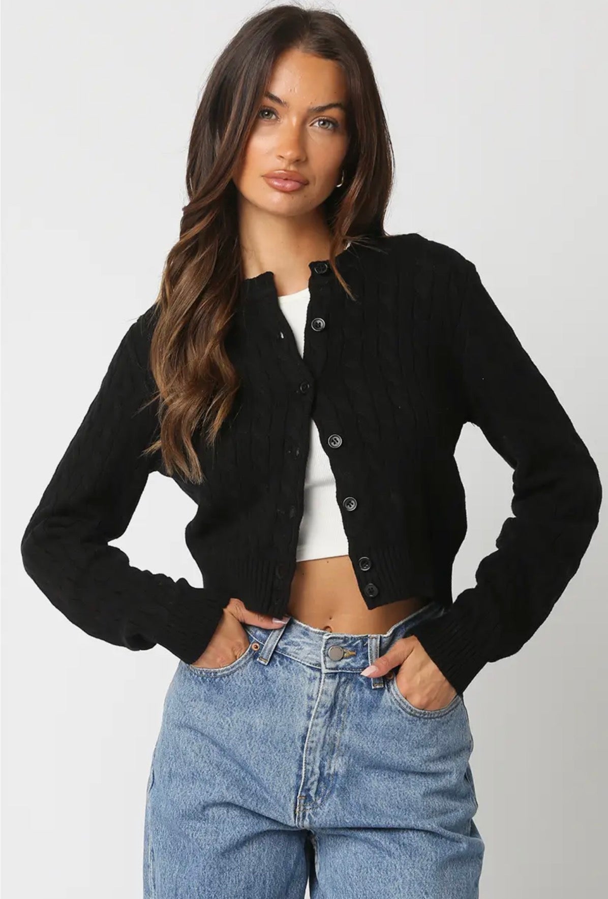 Cable Knit Cardigan