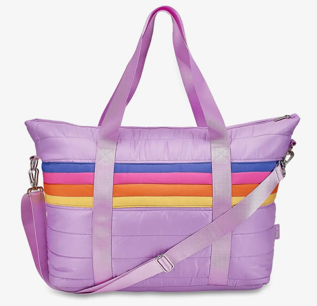 Stripped Weekender bag