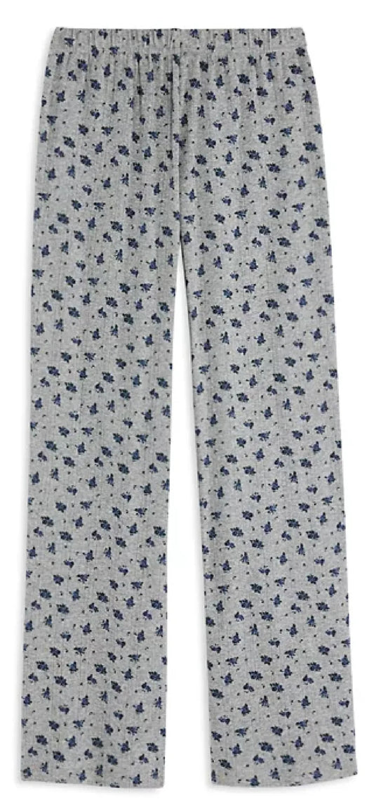 Marina grey navy floral pant