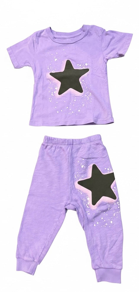Star Splatter Pant Set
