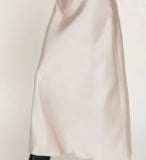 High Waist Satin Skirt