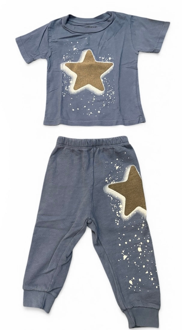 Star Splatter Pant Set