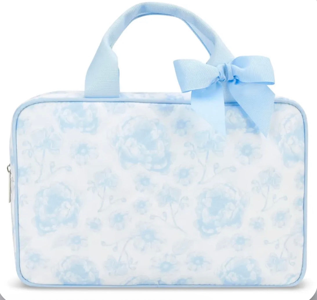Toile Large Cosmetic Bag