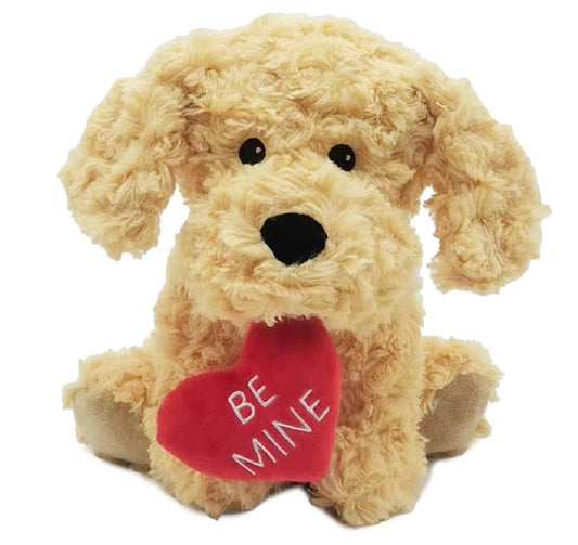 Be Mine Golden Dog Warmies