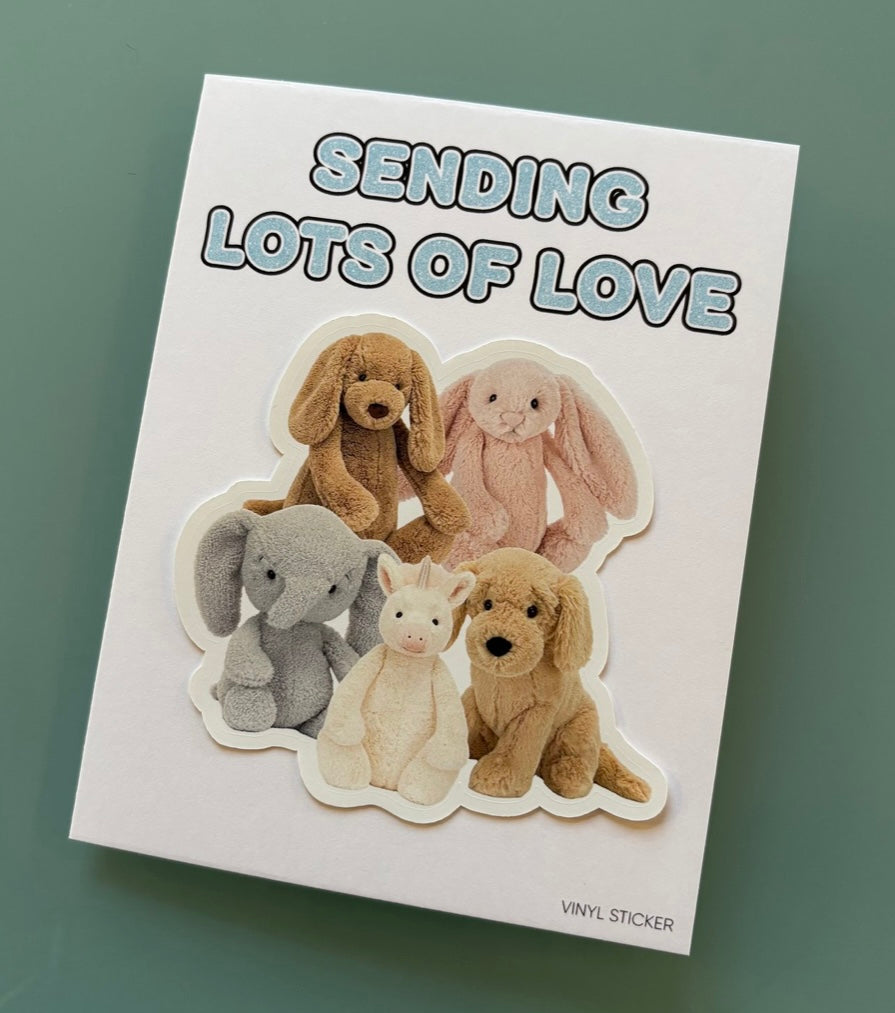 Camp Sticker Note Cards