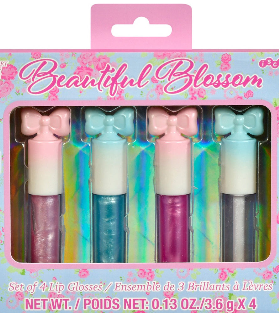 Beautiful bloosom lip gloss set