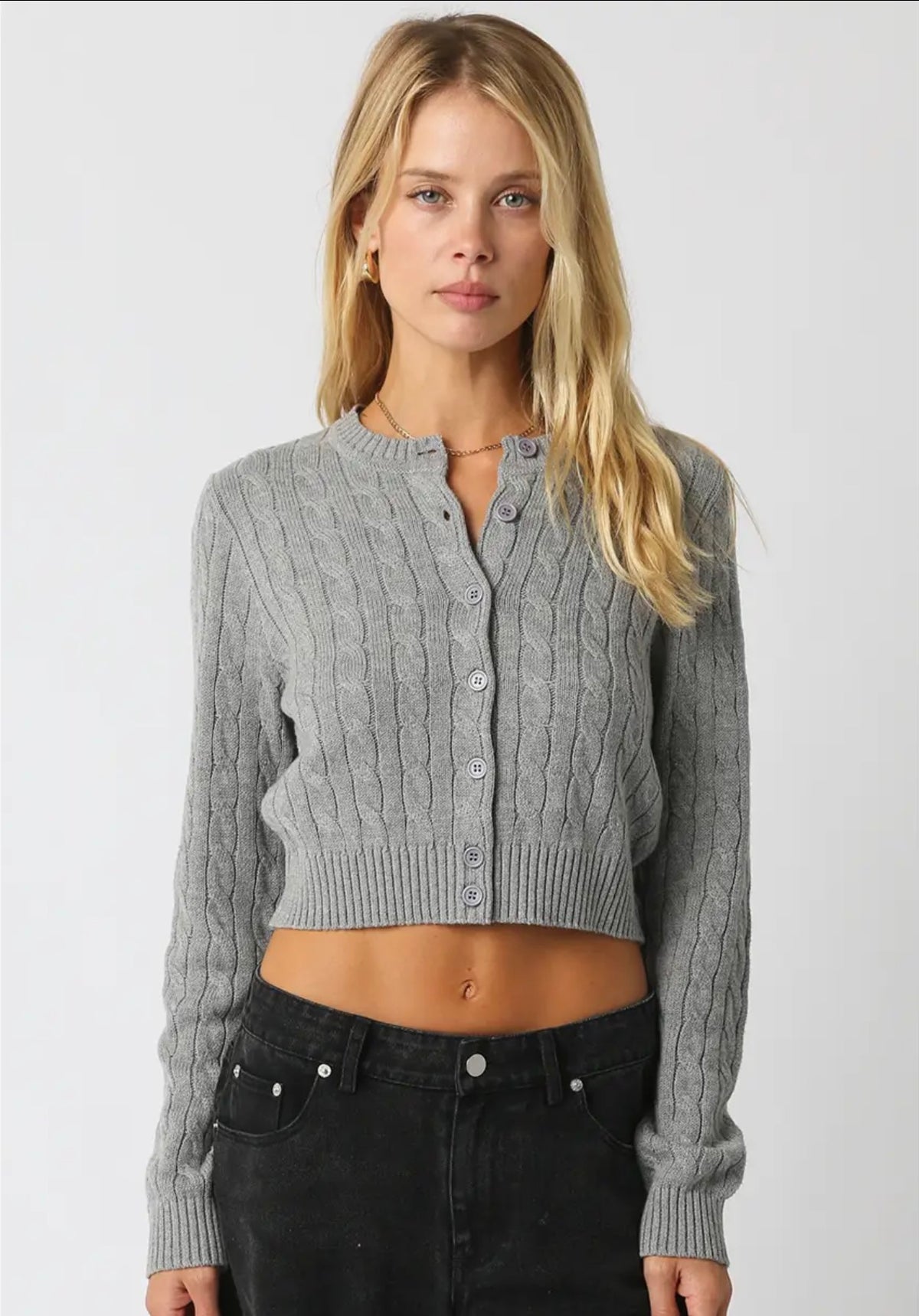 Cable Knit Cardigan