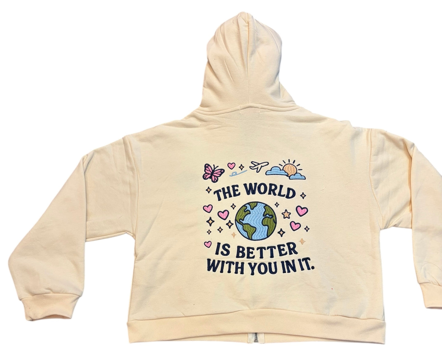 The World is Better Hoodie