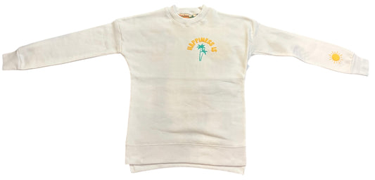 Happiness Is… Oversized Crewneck