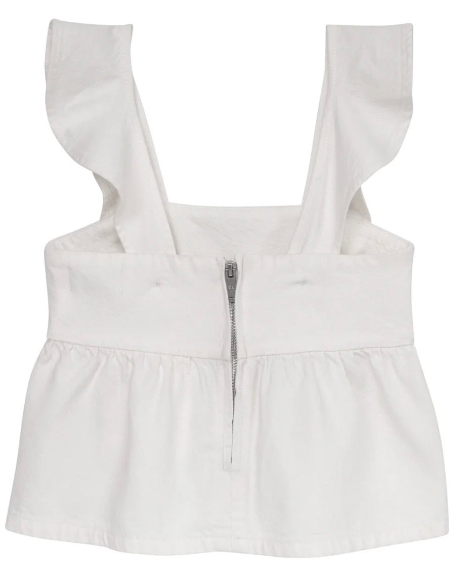 Meredyth top white