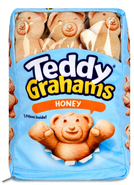 Teddy Grahams Pillow
