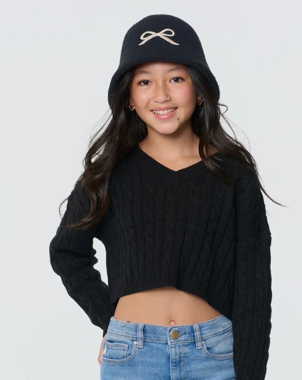 Malibu Sugar black sweater