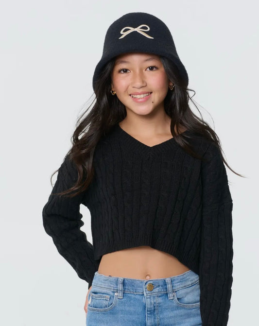 Malibu Sugar black sweater