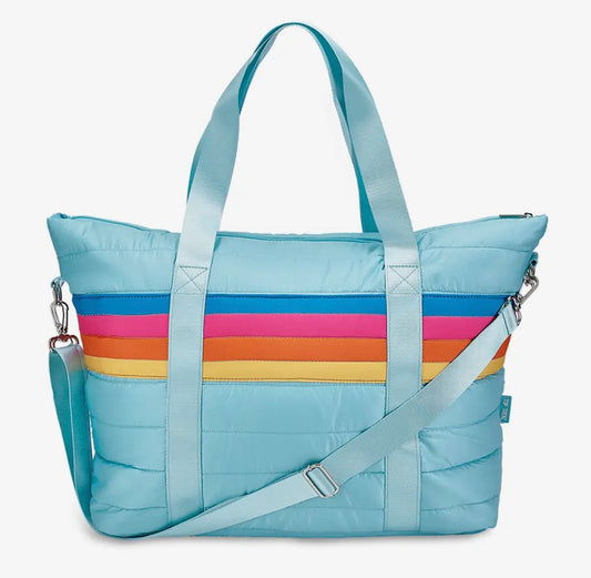 Stripped Weekender bag