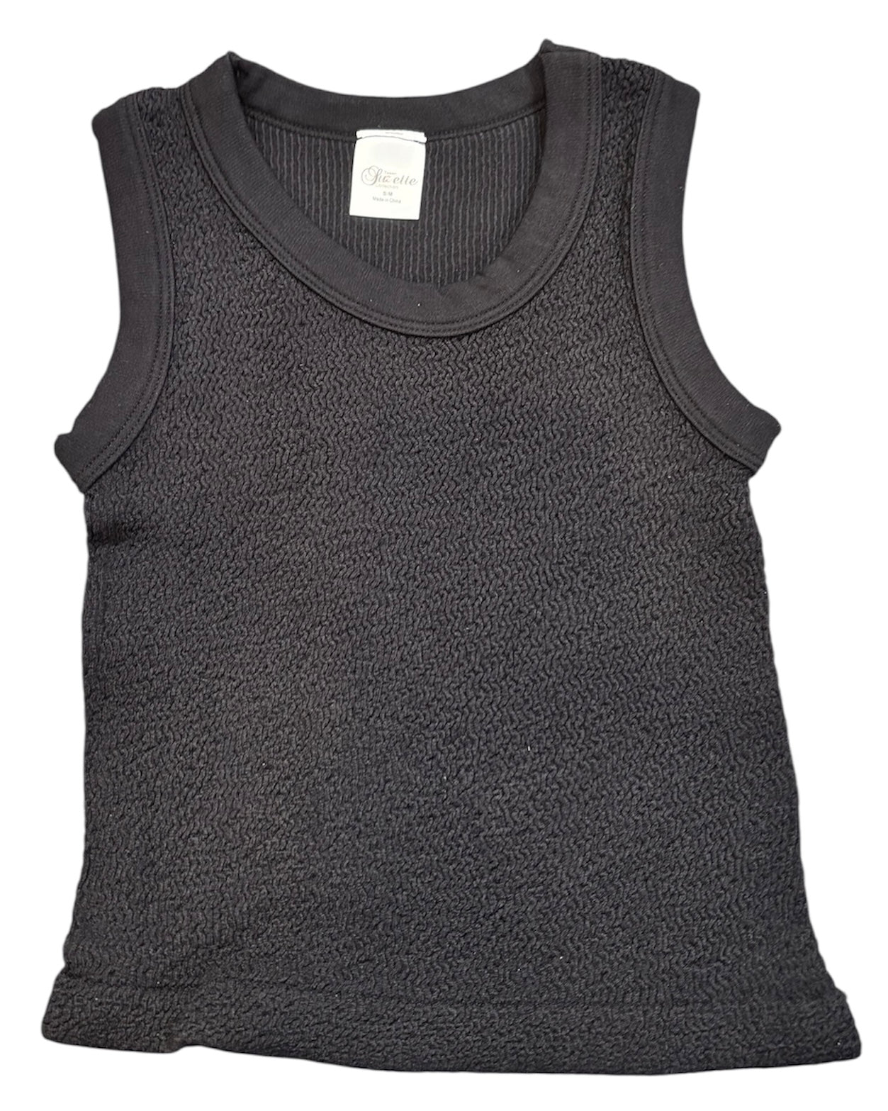 Smocking Sleeveless Tank