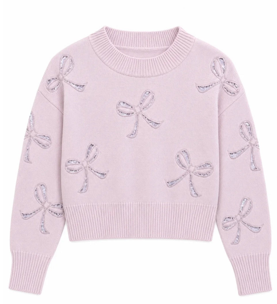 Erin baby pink sweater