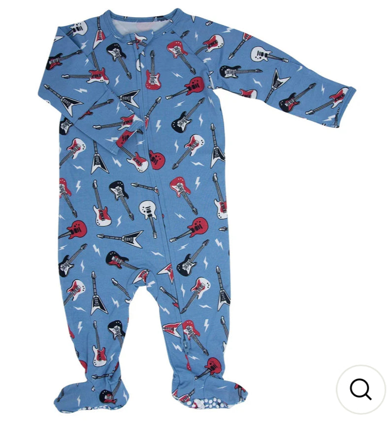 Sweet Bamboo baby boy footie pajama