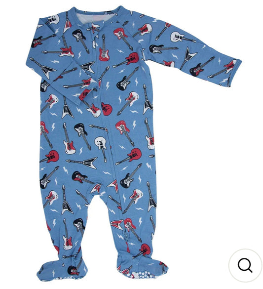 Sweet Bamboo baby boy footie pajama