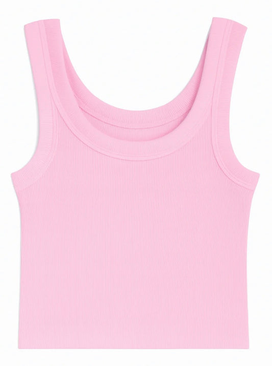 Pale pink tank top