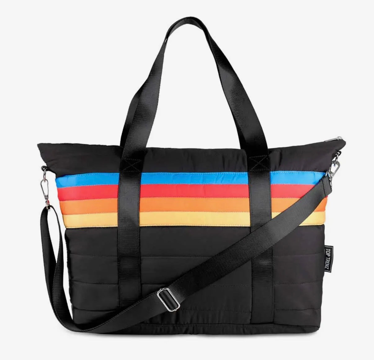 Stripped Weekender bag