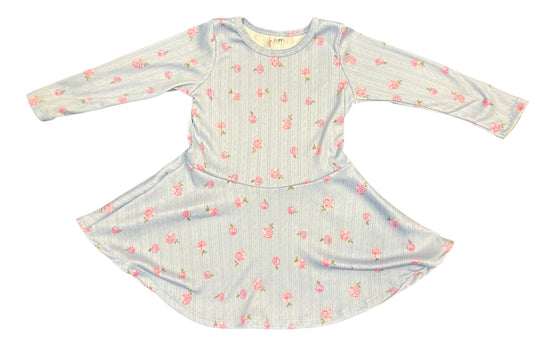 Sofi Blue Flower Dress