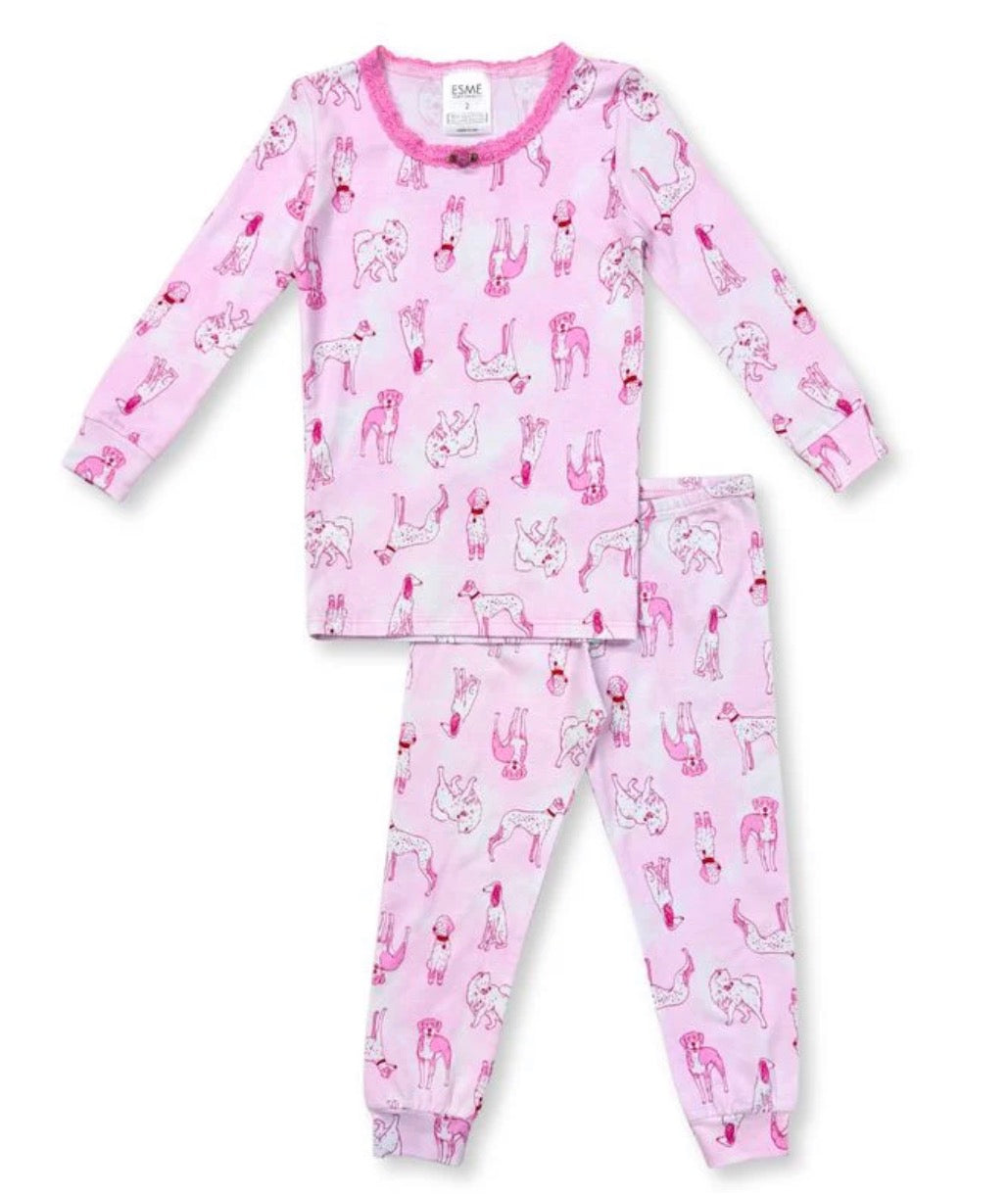 Esme pajama set Paw Club