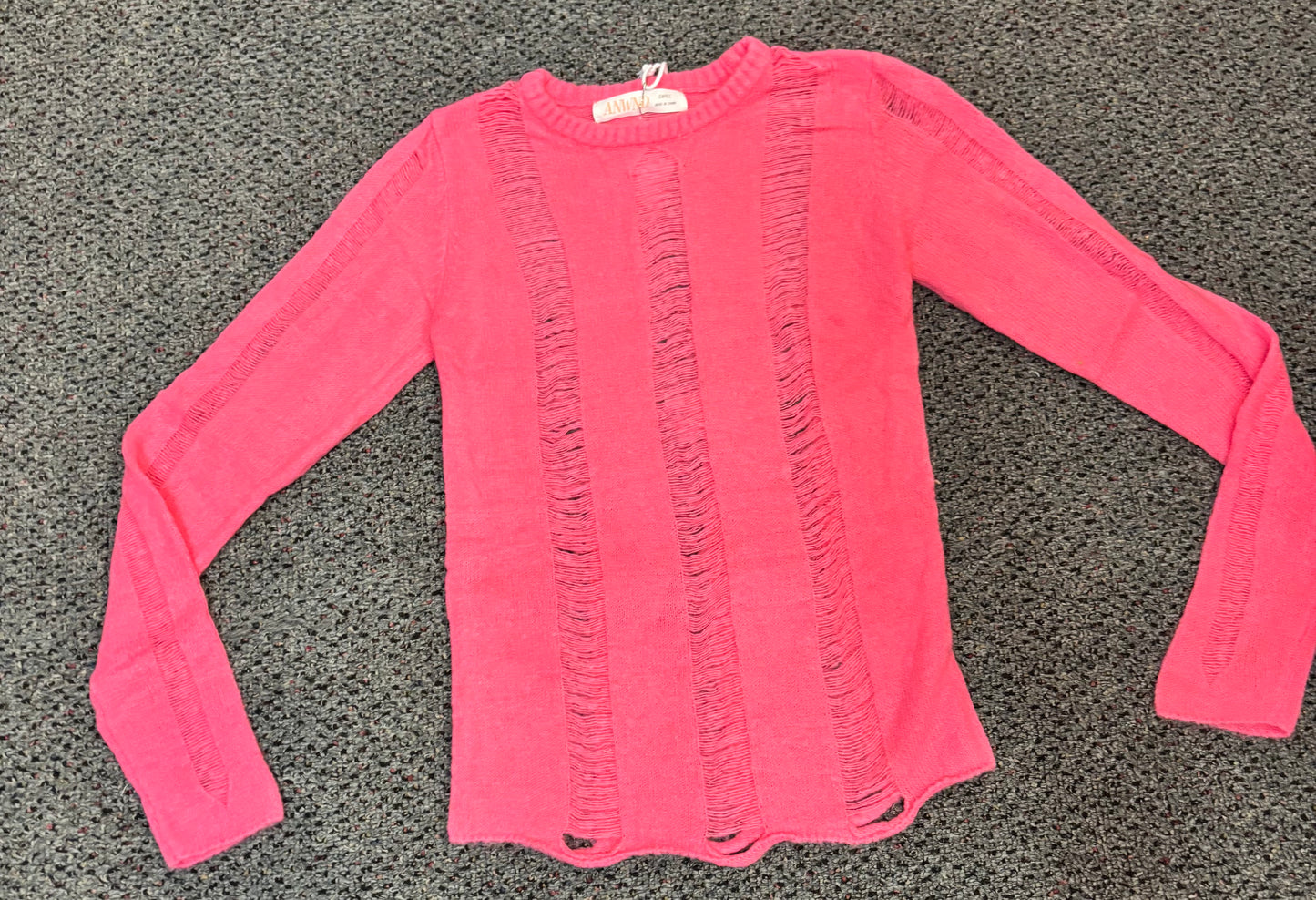 Distressed Light Weight Sweater