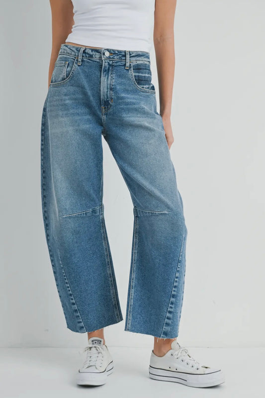 Just Black barrel jeans