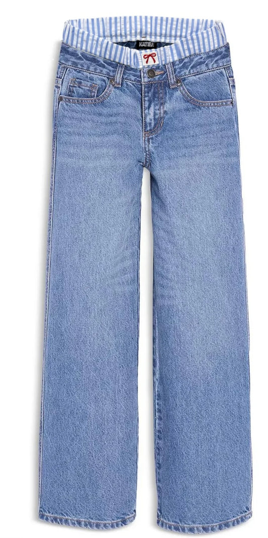 Chicago mid wash Jean w/boxer