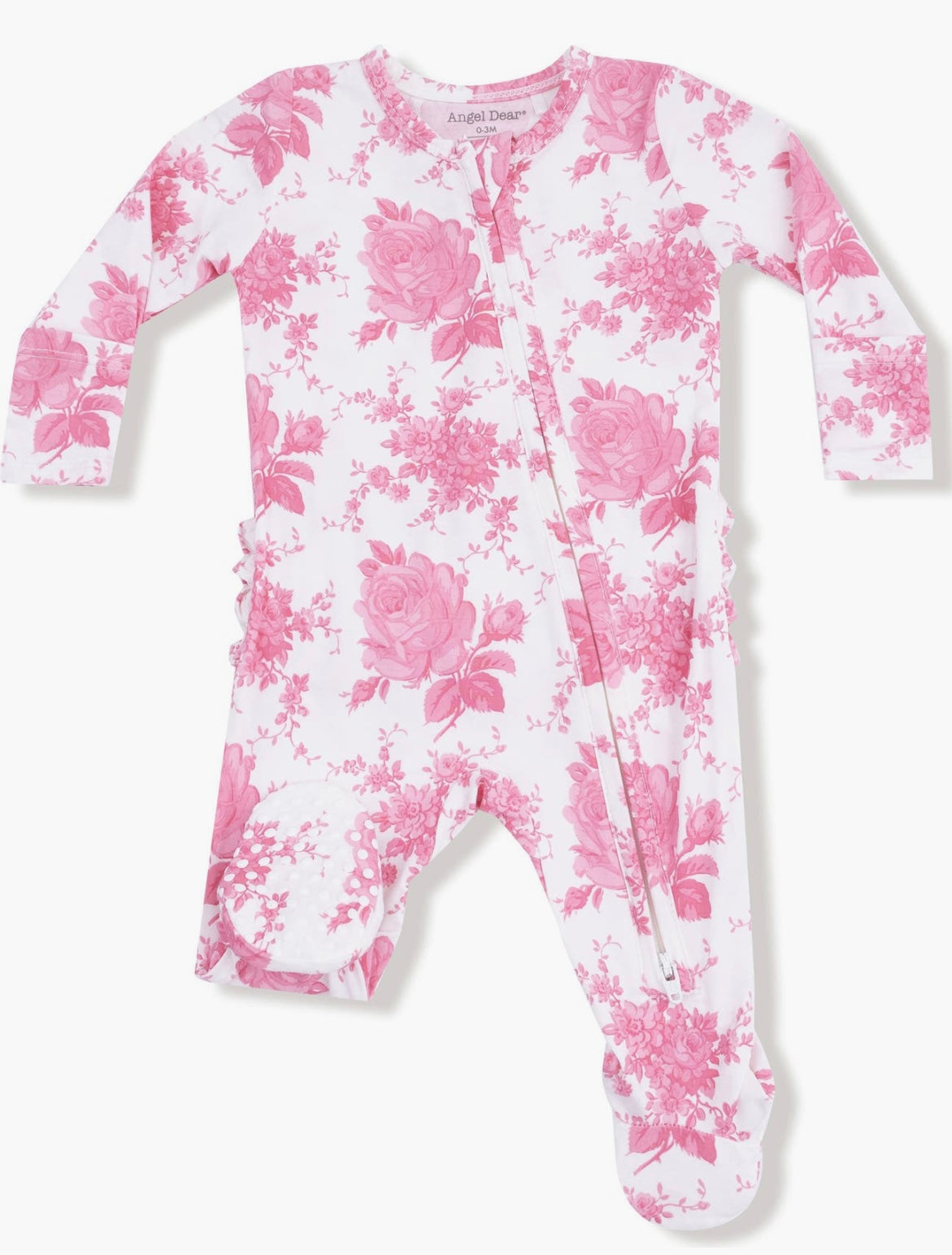Angel Dear floral footie