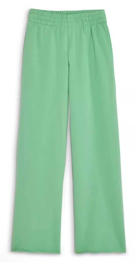 Tristan Green wide leg sweatpant