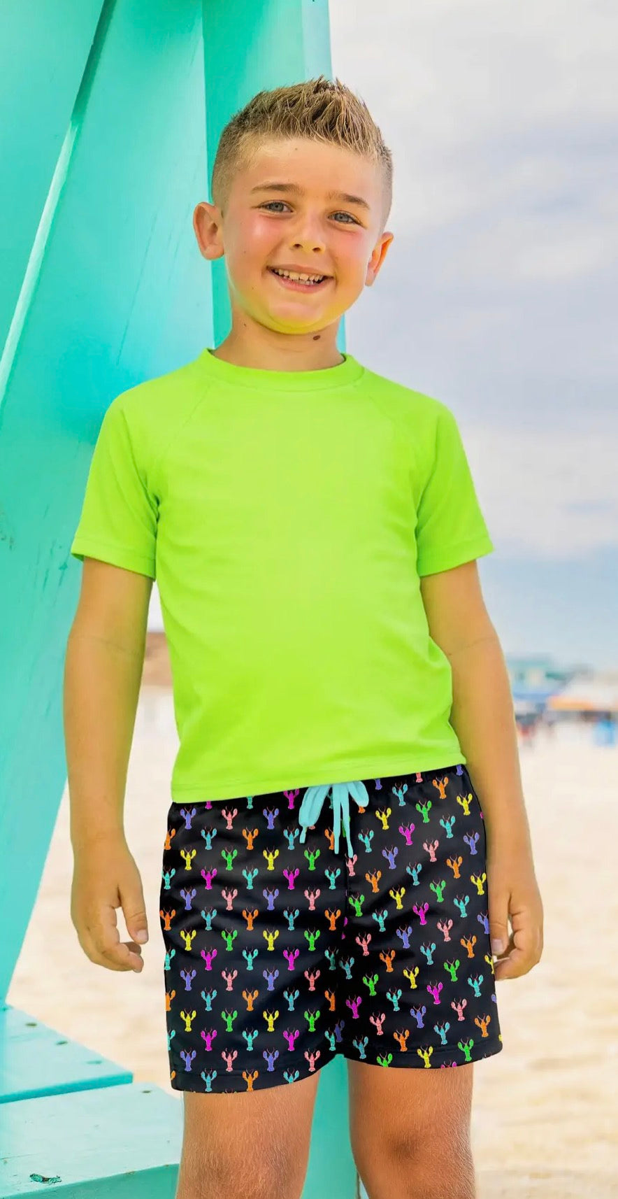 Lobster print board short