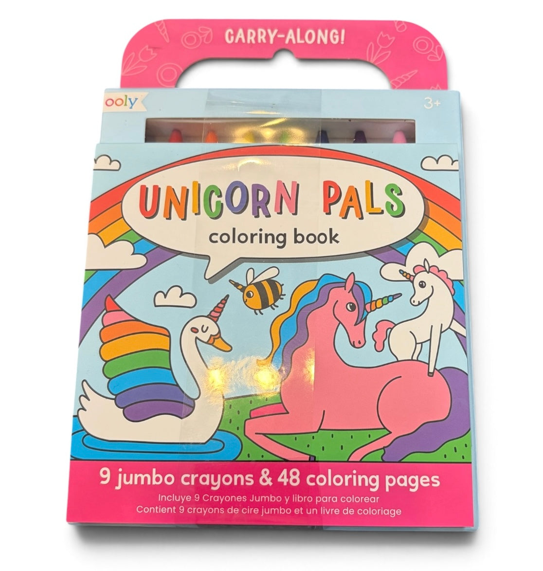 Coloring Book & Crayons Set