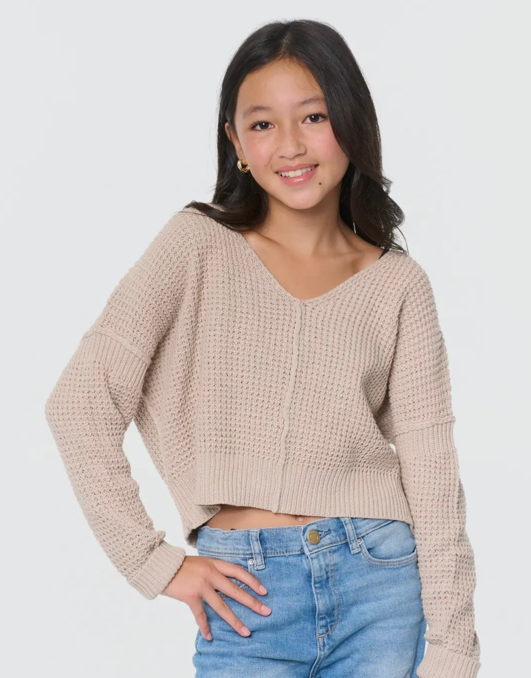 Malibu Sugar Khaki sweater