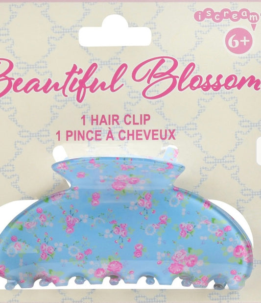 Beautiful blossom ditsy clips